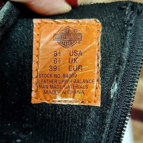 Harley Davidson biker boots with buckles - Picture 6 of 6